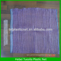 100% PE raschel mesh bag for onions ,potatos , other vegetables